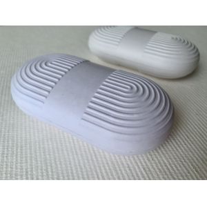 Wet Press Molded Pulp Clamshell Packaging 1.0mm Biodegradable Pulp Box