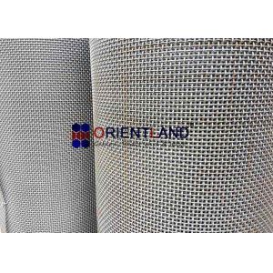 Architectural Woven Metal Mesh Screen / Woven Wire Fabric High Strength