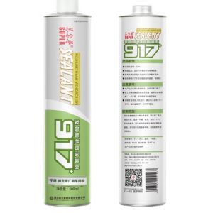 Black High Strength Polyurethane Windshield Adhesive