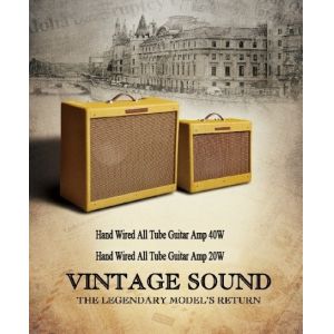 5E3 Fender Style Hand Wired Guitar Amplifier 1*12 Celestion Speaker with Ruby