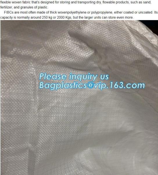 Quality Sand Jumbo Bags,Ton Bag 1500kg /chinese made white pp woven knitted big ton bag,pp woven jumbo big bag for gypsum powder wholesale