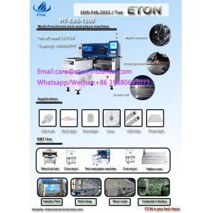 12PCS Head SMT Mounting Machine Windows 7 SMT Placement Machine