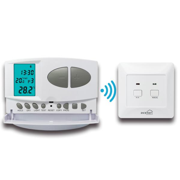 Quality Plastic Digital Room Stat , 7 Day Programmable Thermostat With LCD Display wholesale