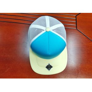 58cm Foam Snapback Hats 100% Multi Spandex Soft Mix Colors And Back Mesh 5 Panel