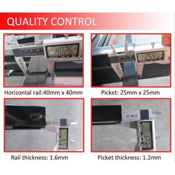 Australia market tubuloar spear top security Garrison fence / security metal fence / steel fence