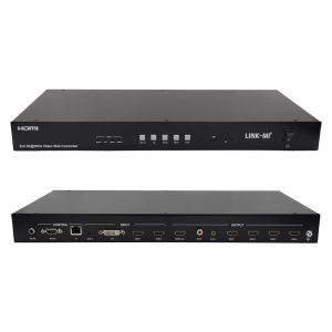 4K Video Wall Matrix Controller 2x2 1x4 4x1 10x10 Splicing Display USB Type C