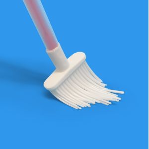 China Medical Cervical Brush Disposable Gynecological Female Test Swab on sale