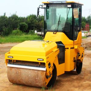Small Compactor Roller Fully Hydraulic Compaction Machine Double Drum Road