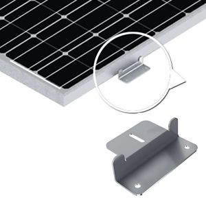 Wind Resistance Solar Panel Module Mounting Accessories Flexible Solar Power