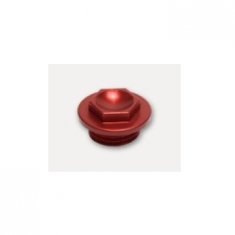 Cheap CNC Motorcycle Parts with oil filler cap with red anodized finish for sale