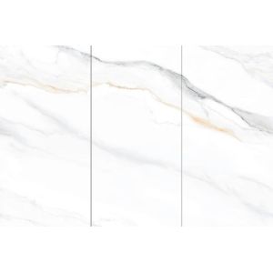Carrara White Polished Glazed Porcelain Tile 900x1800mm Non-Slip