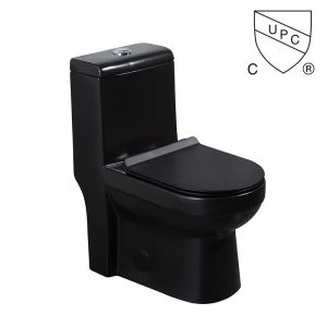 cUPC Ada Compliant One Piece Toilet Elongated Bowl Normal Height Rimless