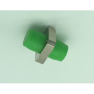 FC APC fiber opitc adapter simplex singmode green