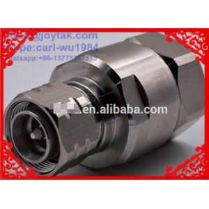 4.3-10 Male straight connector clamp type for 7/8 cable Tri-alloy plating PIM
