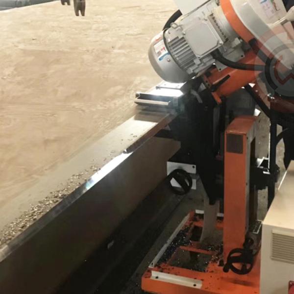 Automatic Walking Milling Steel Plate Beveling Machine With Double Cutter Head