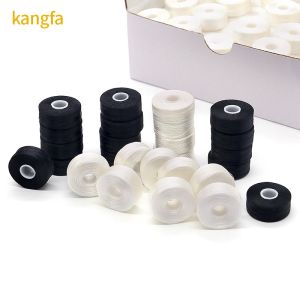 75D/2 100% Polyester Pre-wound Bobbins Threads High Tenacity 144pcs/Box L Type