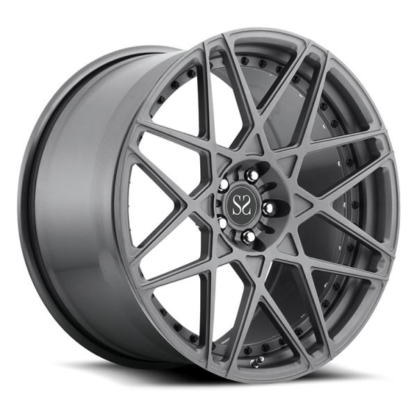 Quality Alloy Custom Rims 1PC Forged Wheel For Land Rover Ferrari Black 18 19 Inch 5x112 wholesale