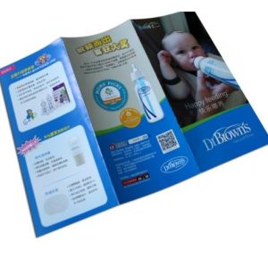 Custom Folding Brochure Advertising Flyer Foldable Flyers Leaflet Printing
