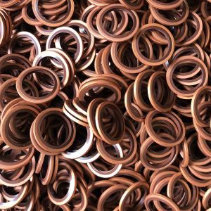 Rubber NBR Hydraulic Self Centering Bounded Seal Washer Kit Metal Screw Combine