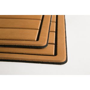 SGS Moisture Resist 3 Layers EVA Faux Teak Sheet