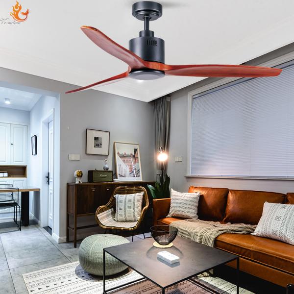 American Hunter 52 Ceiling Fan 3 ABS Blades DC Motor Black Brown