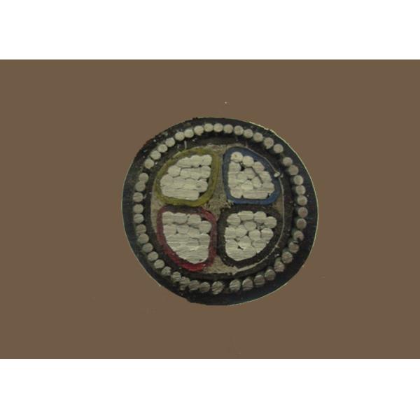 Quality 1kv Copper Core XLPE Steel Wire Armoured Xlpe Cable 4x300mm2 For Water And Seabed wholesale