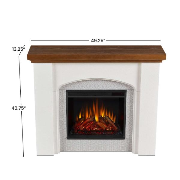 Indoor Warming Electric Fireplace Cabinet Heating up area 1000 square feet Decorative