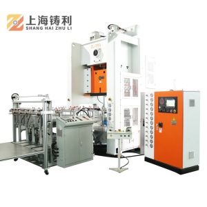 China Pneumatic Foil Making Machine 260mm Aluminium Foil Pouch Making Machine on sale
