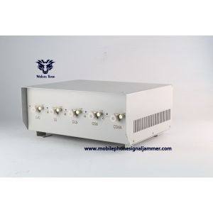 30W Multi-functional 2.4G, 5.2G, 5.8G WiFi and Bluetooth jammer up to 50m