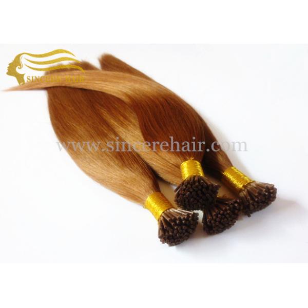 Top quality cheap wholesale prices 18" pre bonded I tip hair extensions for sale