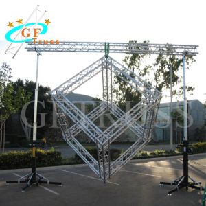 China Used aluminum truss with good quality aluminum stage frame truss structure on sale