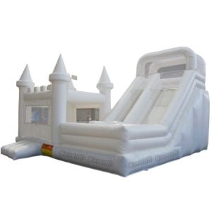 Cheap Customized White Bouncy Castle for Your B2B Needs Free Shipping for sale