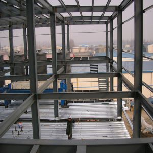 Galvanized Steel Structure Hangar Q355 Q235 with Sandwich Panel