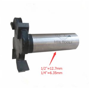 2.5mm slot cutter for T-molding