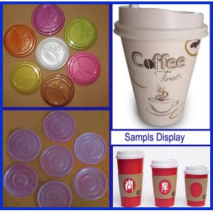 Hot sale Automatic Paper Cup lid Machine high efficency for Jelly cup and Milk
