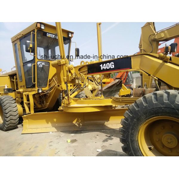 Quality Used Caterpillar 140G Motor Grader With Ripper Hydraulic Transmission 90% New wholesale