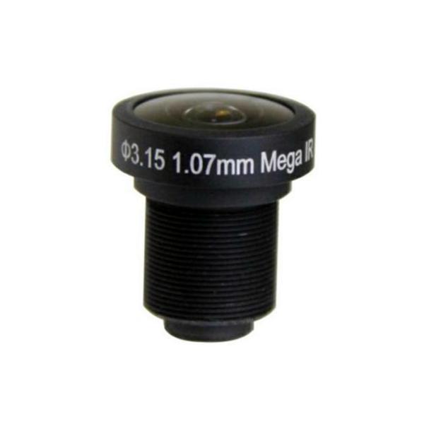 1/3" 1.07mm 5Megapixel M12x0.5 mount 185degree IR Fisheye Lens for OV5653/AR0330