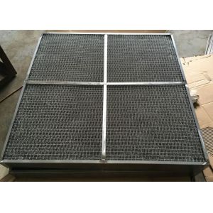 China 1000mm * 1000mm Air Inlet Filter Mesh Pad With Screen Grids And Plate Edge on sale