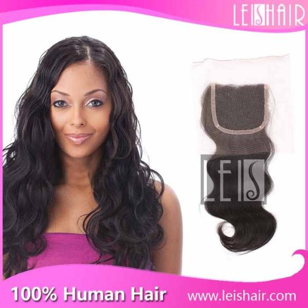 Quality best quality body wave lace closure 4*4 wholesale