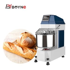 SS304 6.6Kw 160L Dough Mixer Machine Computer Control