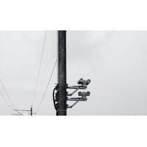 Car Mounted PTZ Laser Camera / Cooled Thermal Camera 30X Optical Zoom For Police