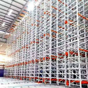 Adjustable Selective Pallet Racking Heavy Duty Steel Storage Shelves