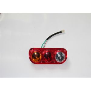 Small Ellipse Three Motorcycle LED Brake Lights Surface Mounted 10-30V DC