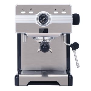Professional Stainless steel Espresso Coffee Machine Cappuccino Maker 15bar For