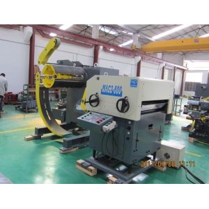 Pneumatic Punching Decoiling And Straightening Machine With Power Press Machines