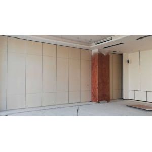 Sound Insulation Movable Track Folding Sliding Partition Wall Easy Operated