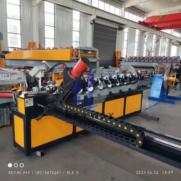 Round Tdf Flange Forming Machine Advanced PLC Control System