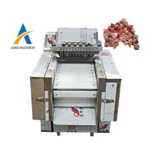 Poultry Fish Dicing Machine Duck Cube Meat Cutting Machine