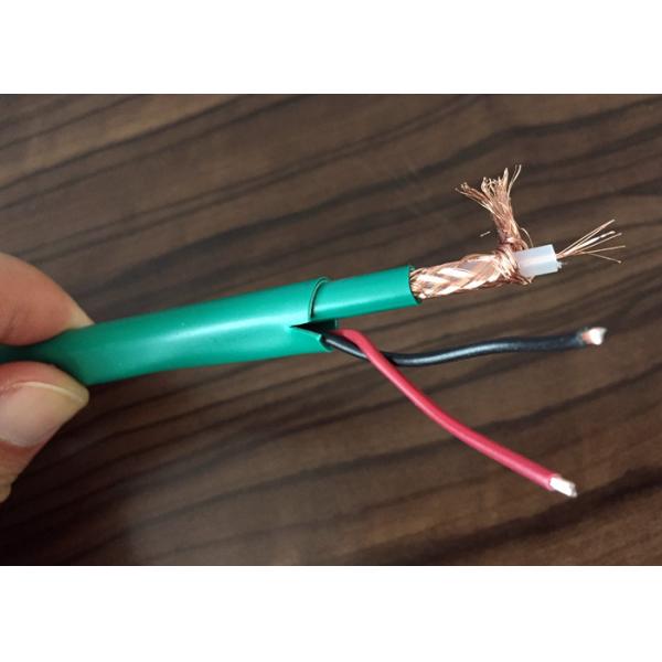 KX6A+2C/ KX7+2Alim Coaxial Bulk CCTV Cable 7*0.2BC Stranded Conductor