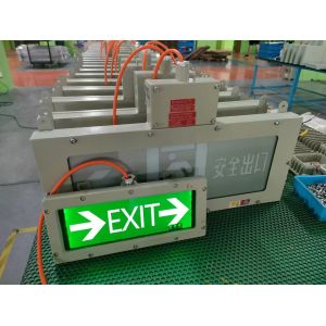 China OEM Explosion-Proof LED Exit Light 24VDC/36VDC/AC | Certified Safety Lighting for Zone 1/Zone 2 Applications on sale